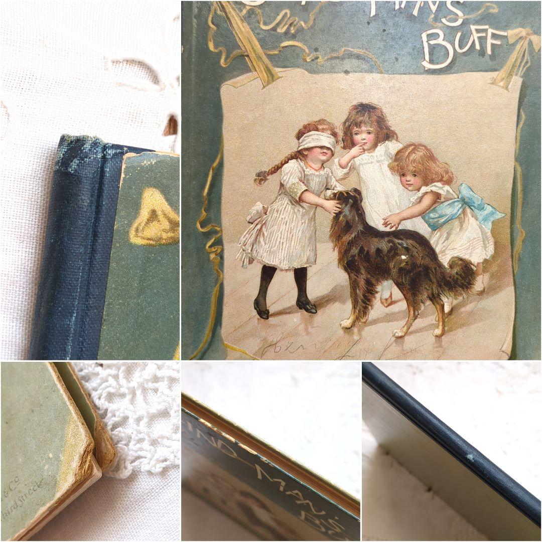 超稀少1891アーネストニスター絵本 初版本 洋書古書 児童書 ヴィクトリアン