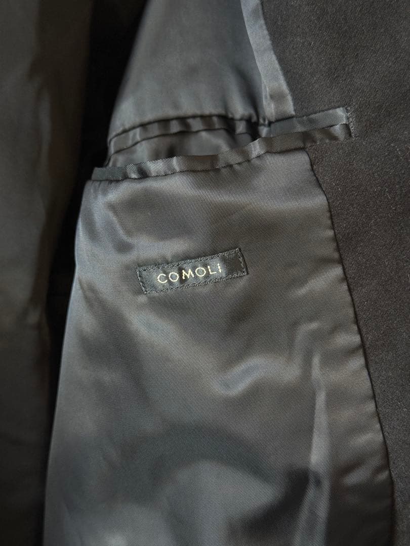 【COMOLI】25AW モールスキンミリタリーコート size 1