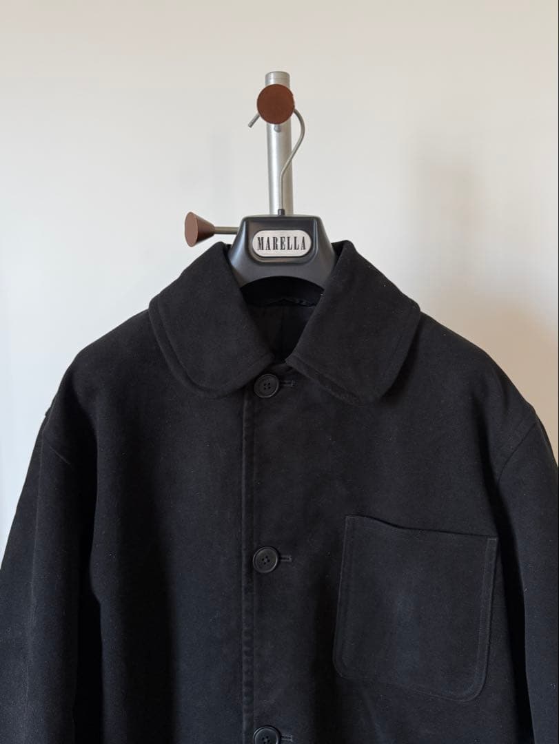 【COMOLI】25AW モールスキンミリタリーコート size 1