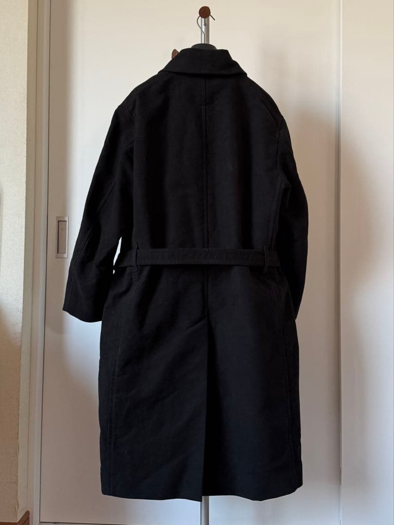 【COMOLI】25AW モールスキンミリタリーコート size 1
