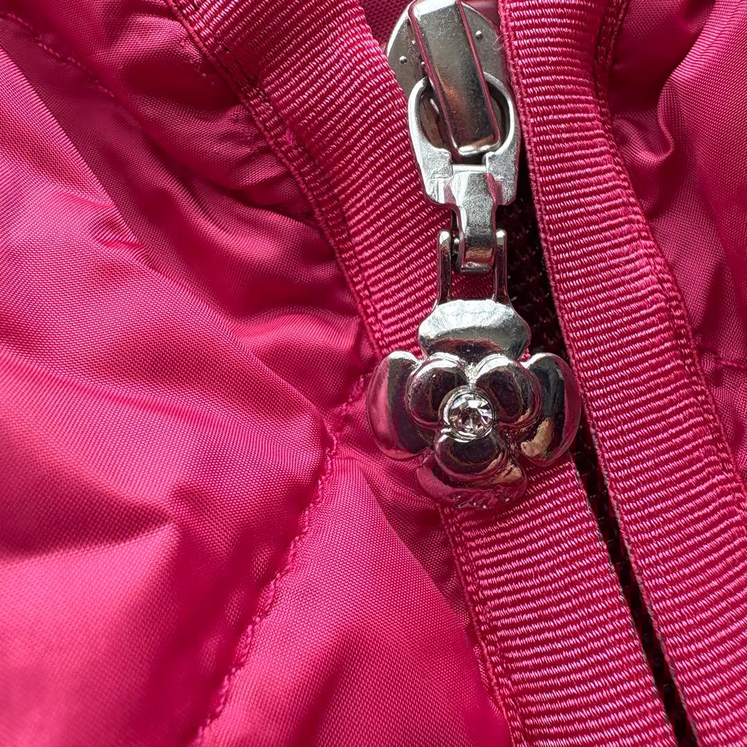 リボン　パール　22年　カメリアダブルジップ エムズグレイシー　ロングジレ 38