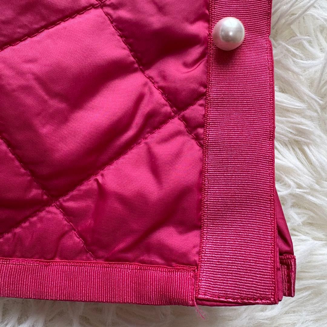 リボン　パール　22年　カメリアダブルジップ エムズグレイシー　ロングジレ 38