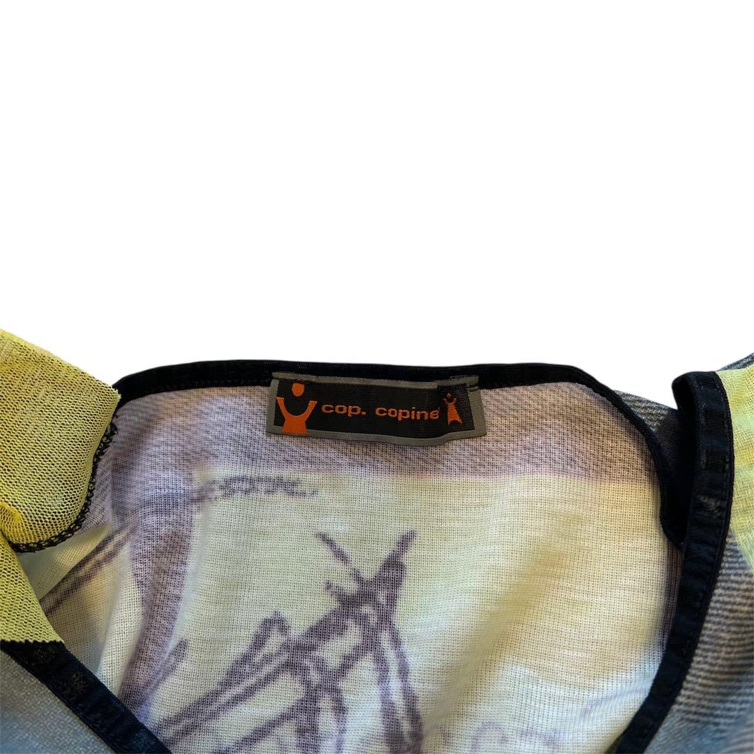 トップス 2000s cop. copine see-through L/S top