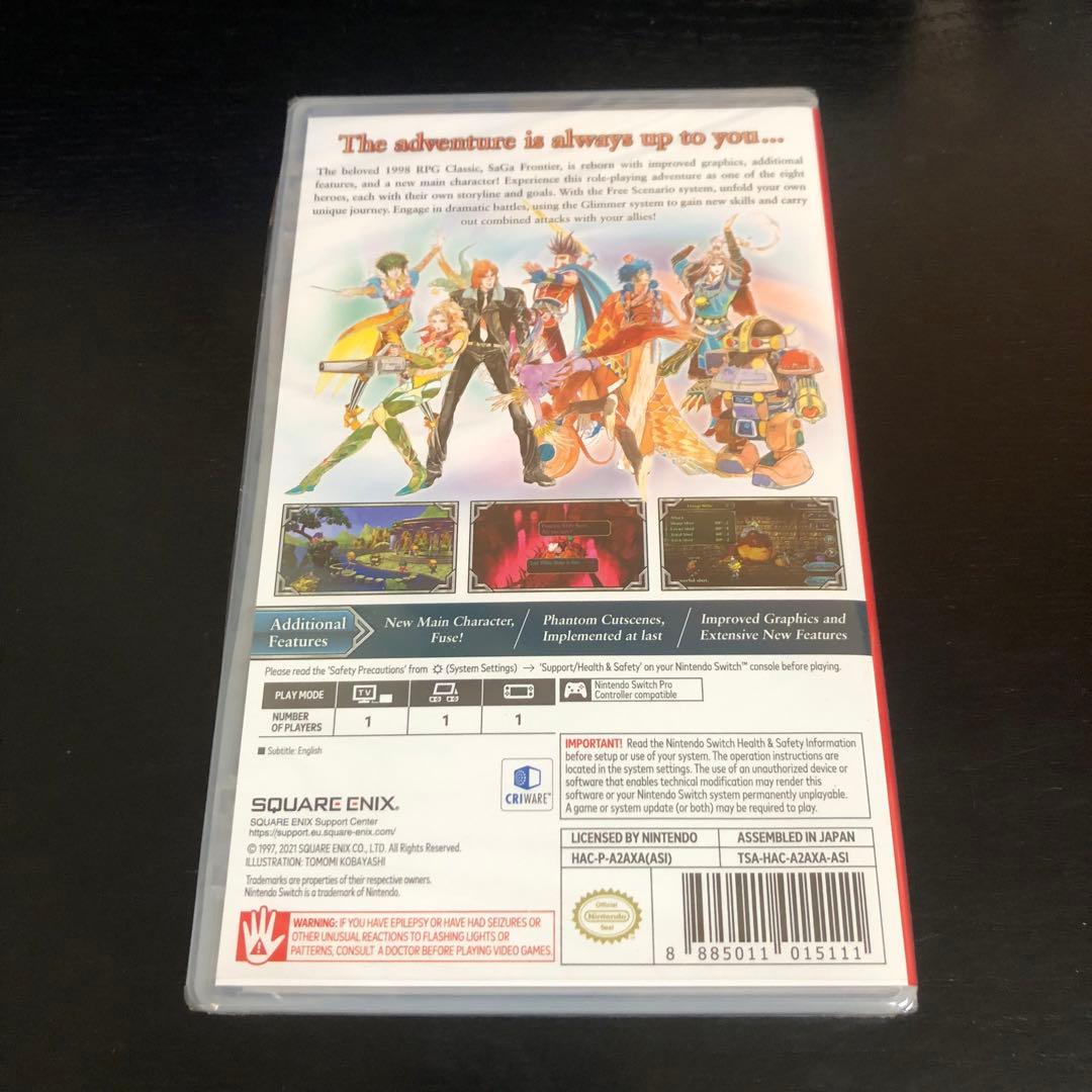 【新品】Switch サガフロンティア リマスター 海外版