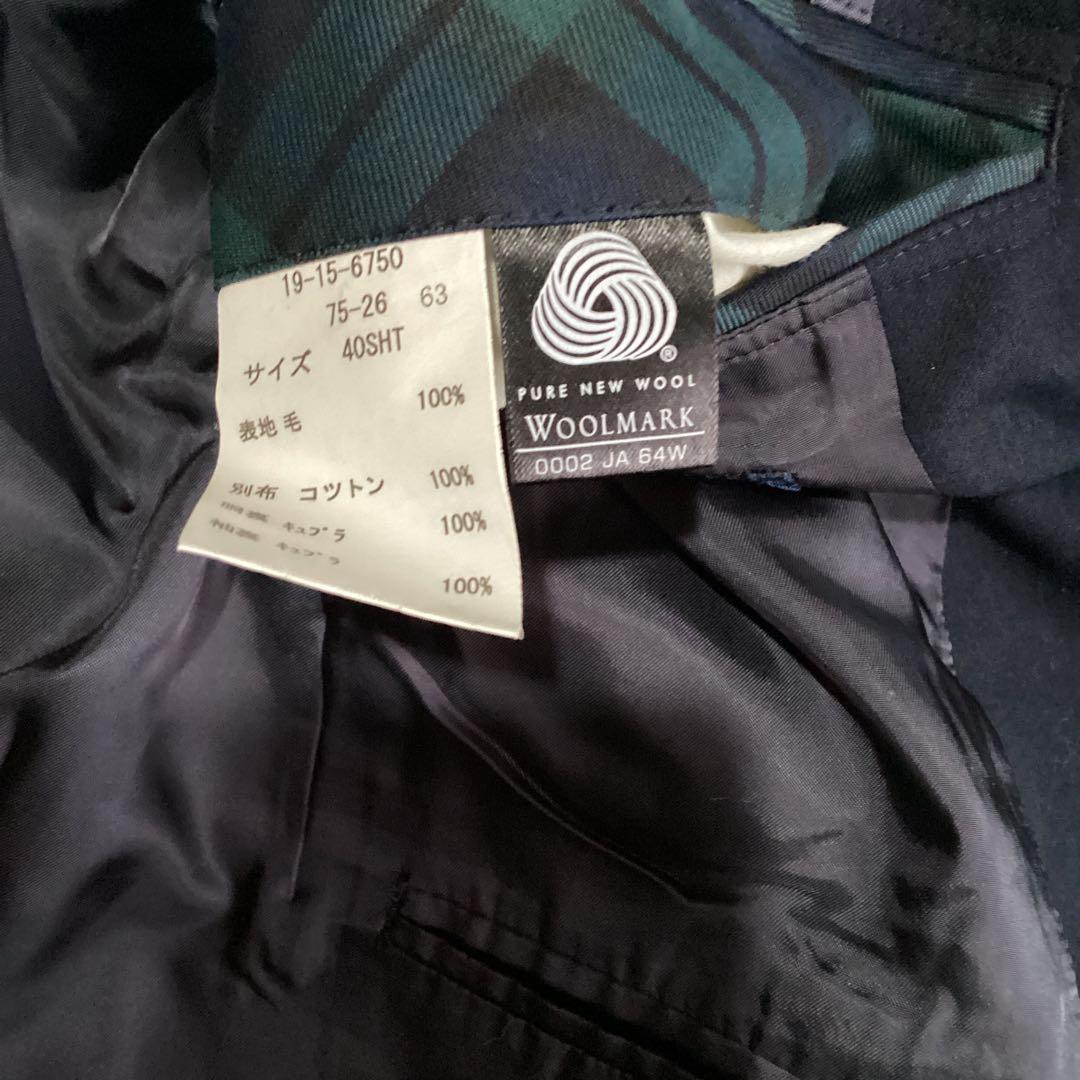 P　Brooks Brothers テーラードジャケット 　ウール　size40