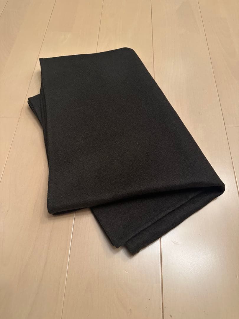 エルメス　カシミアコート　ケープ付