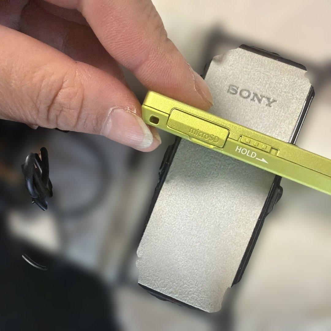 SONY WALKMAN NW-A20 S series ライムイエロー