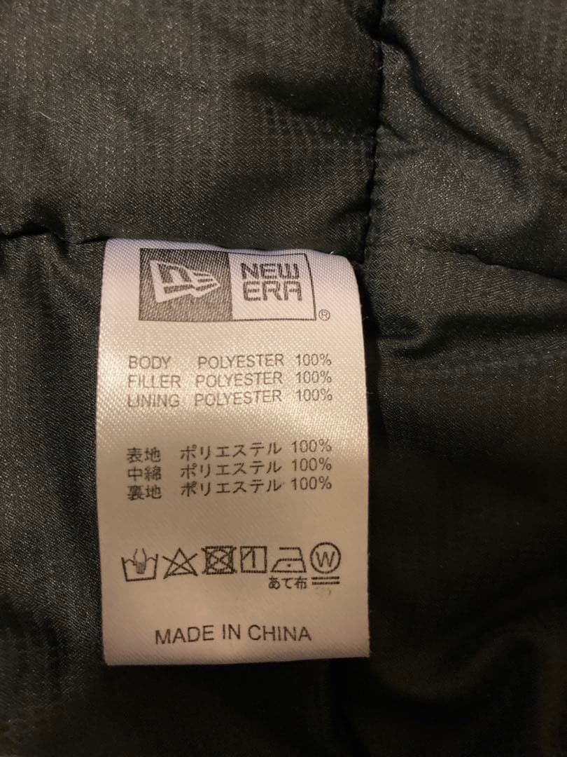 NEW ERA ベンチコート　ロングジャケット フード付き　XL 美品