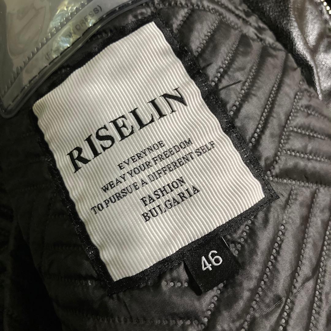 新品タグ付き✨【RISELIN】ファーコート フード付 カシミヤミンク混 (M)