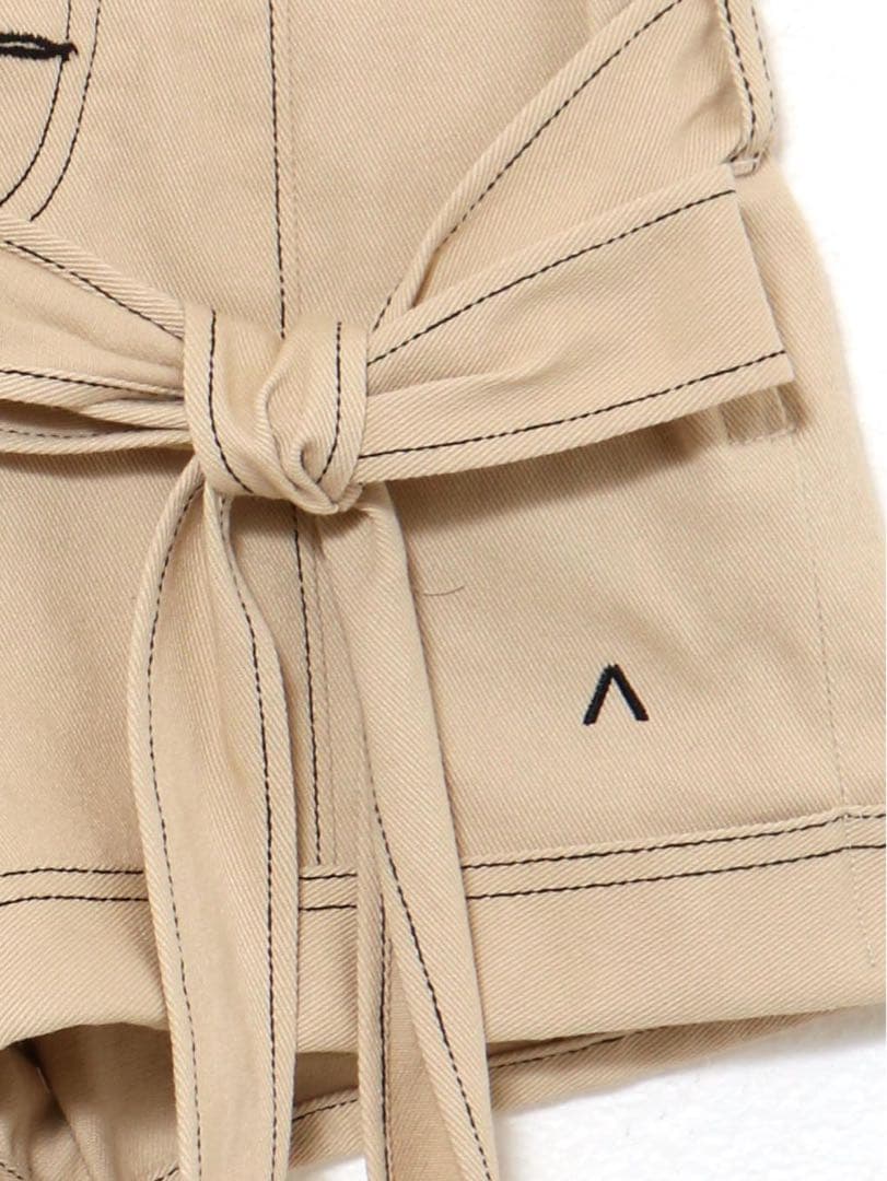 パンツ ANDMARY Highwaist ribbon pants AM1380