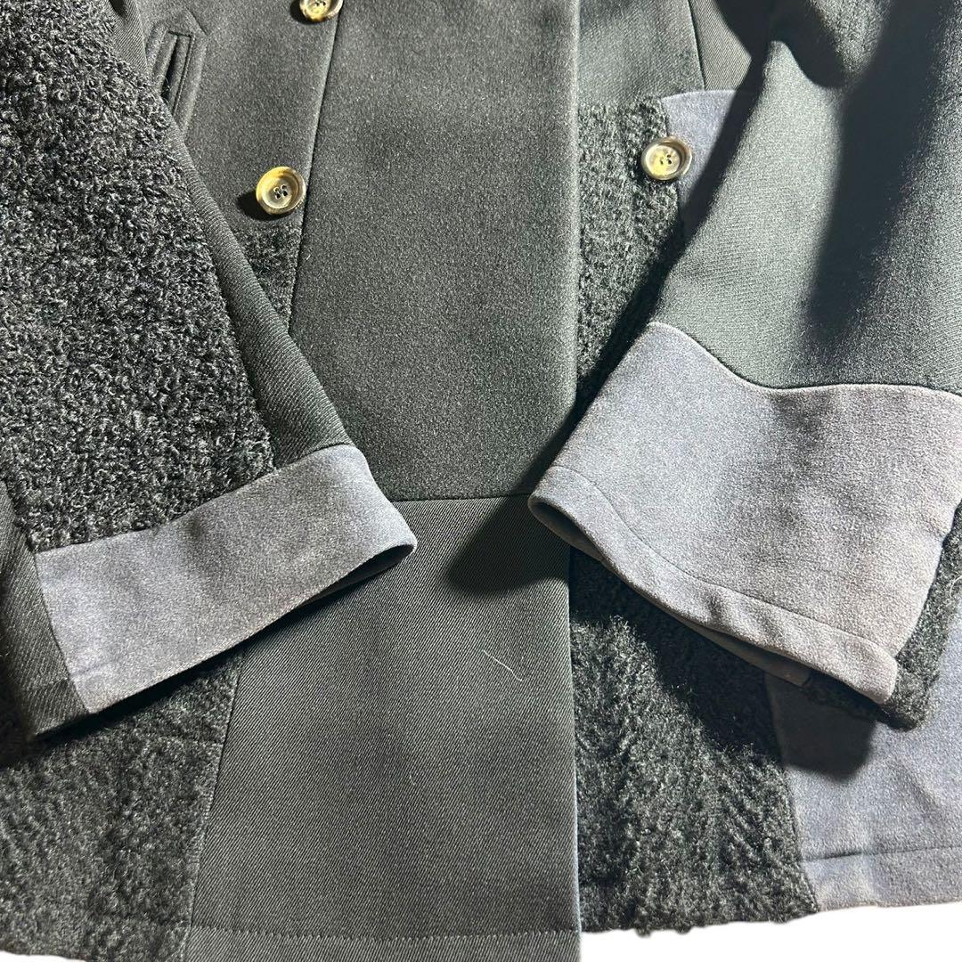 VERSACE ヴェルサーチ カシミヤ100% 切り替え Pコート メデューサ