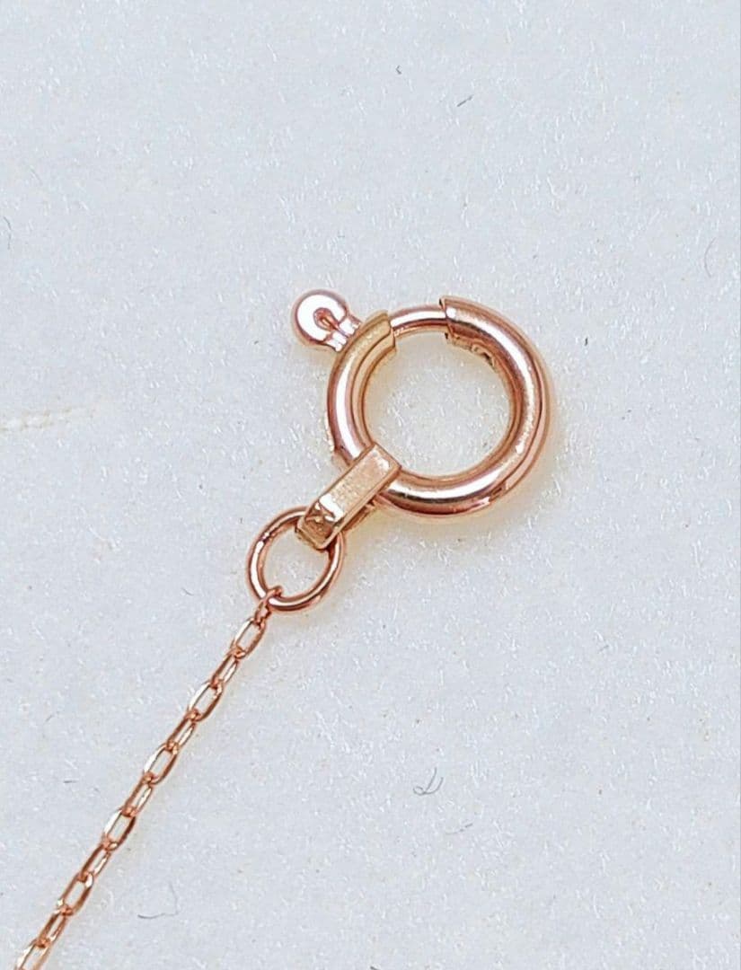 同梱 未使用品 k18 ピンクゴールド 5cm ネックレス 延長 チェーン