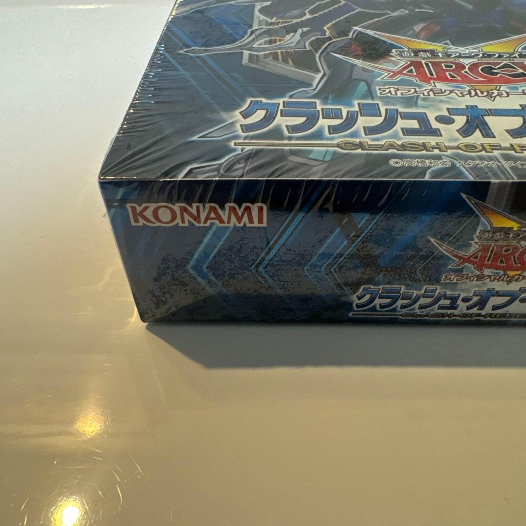 遊戯王　新品未開封　絶版　クラッシュオブリベリオン 1box シュリンク付き