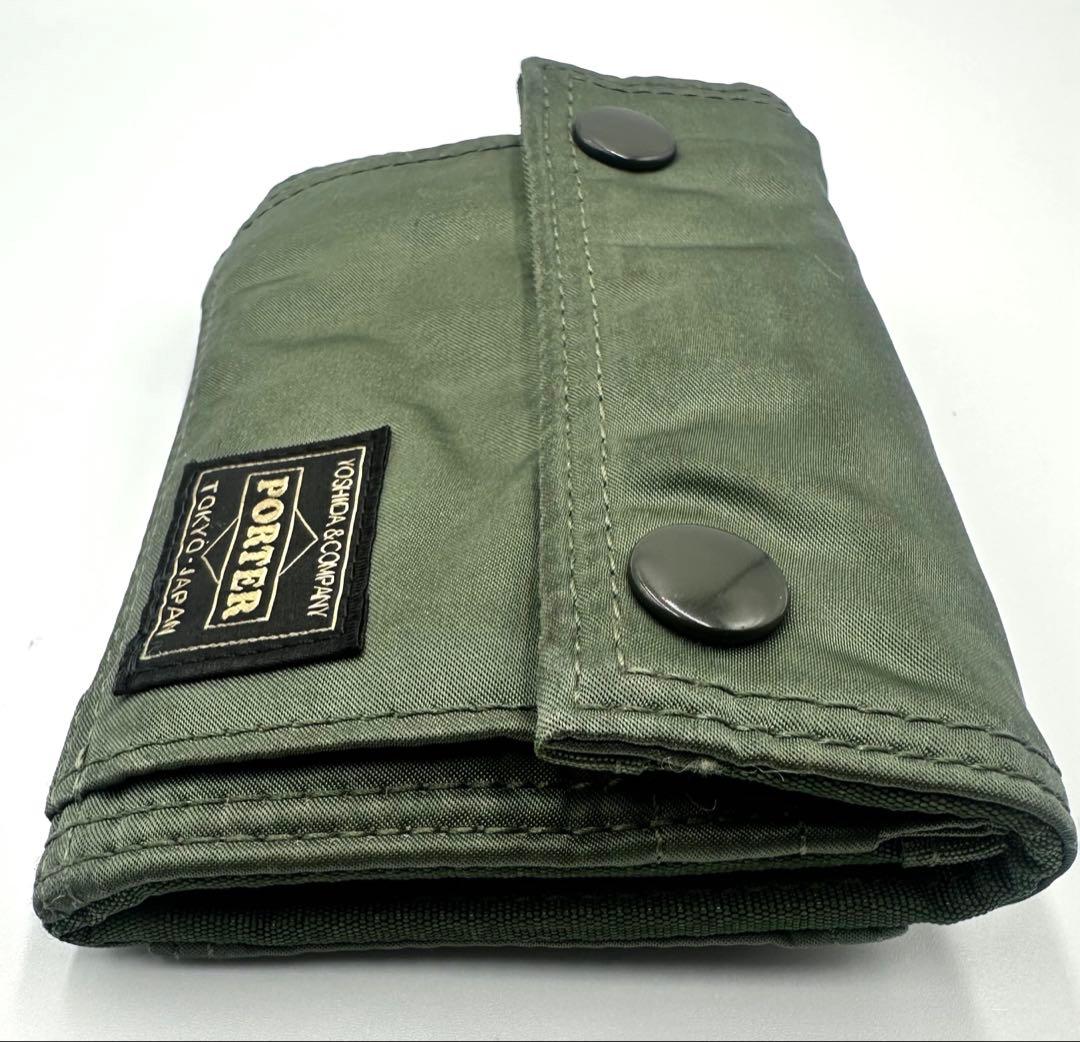 【美品】新型タンカー　PORTER TANKER POCKET WALLET　M