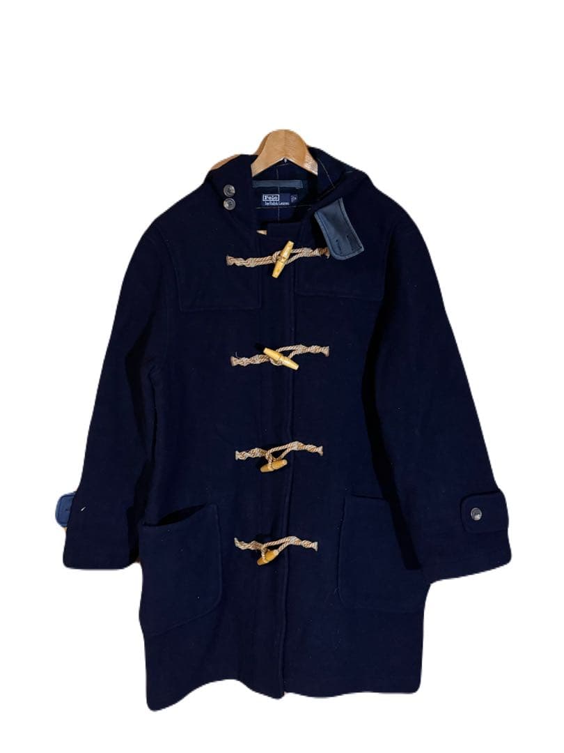 90sヴィンテージPoloByRalphLaurenメンズダッフルコートMサイズ