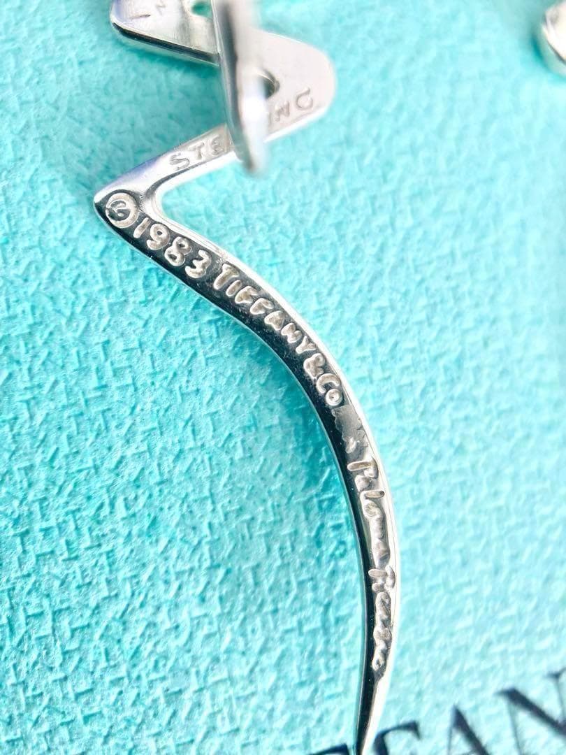 TIFFANY ティファニー イヤリング パロマピカソ スクリブル