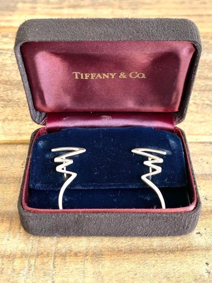 TIFFANY ティファニー イヤリング パロマピカソ スクリブル