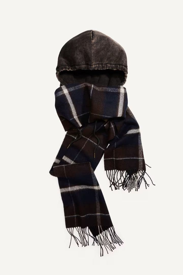 最安値‼️ 新品未使用　タグ付き　 グレンマーティンス　フード マフラー