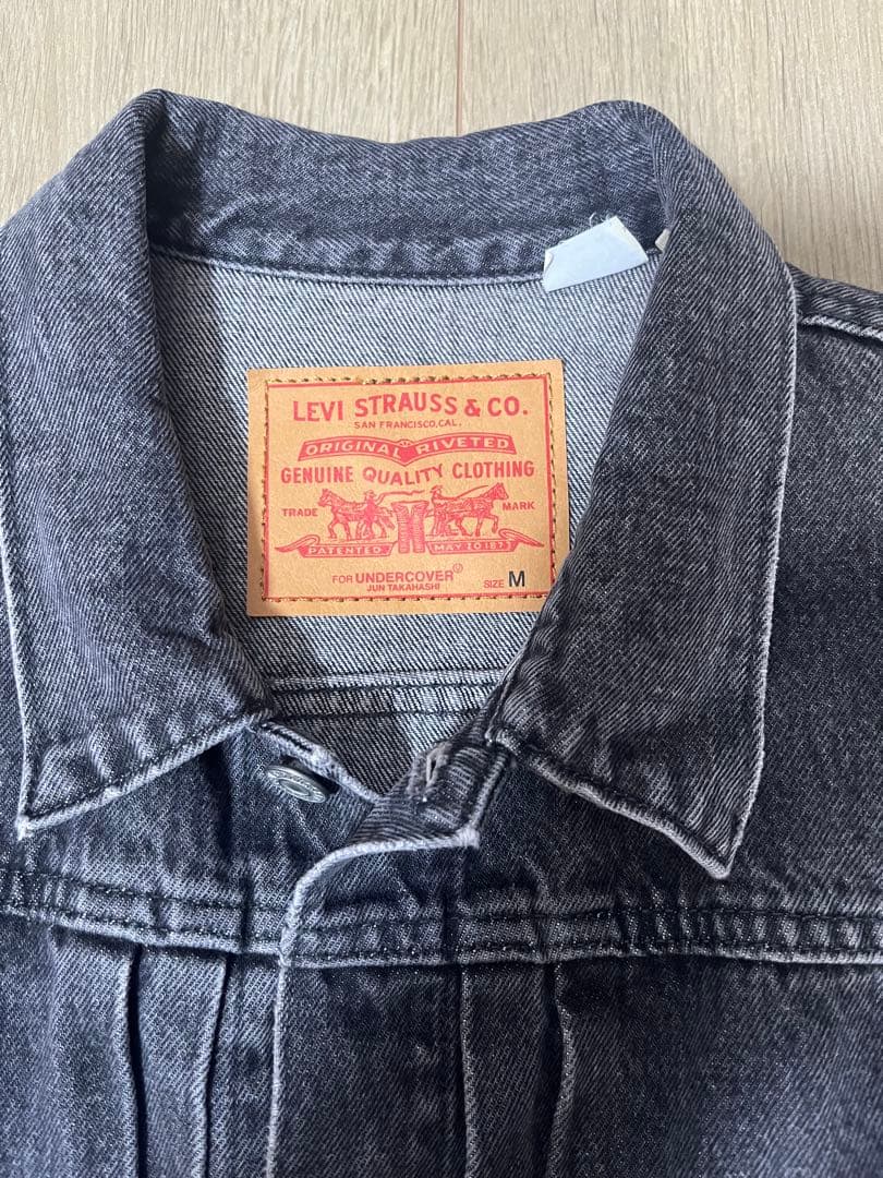 LEVI'S UNDERCOVER ブラックデニムジャケット M