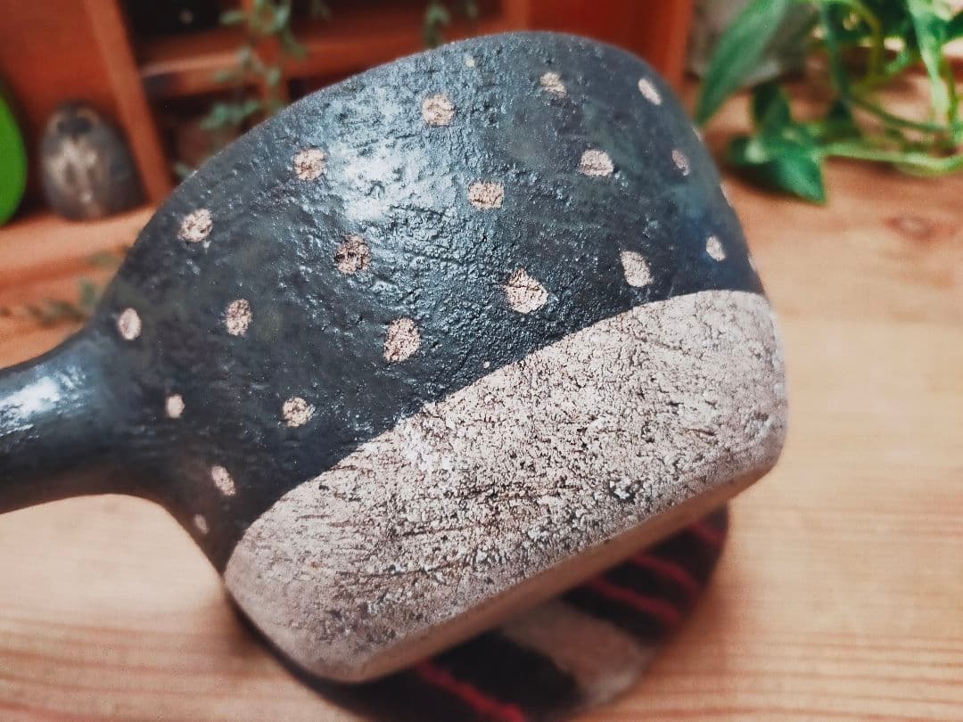 【uranon様】作家　野村亜矢　ドット　片手鍋　持ち手付き片口　鉢　皿　器