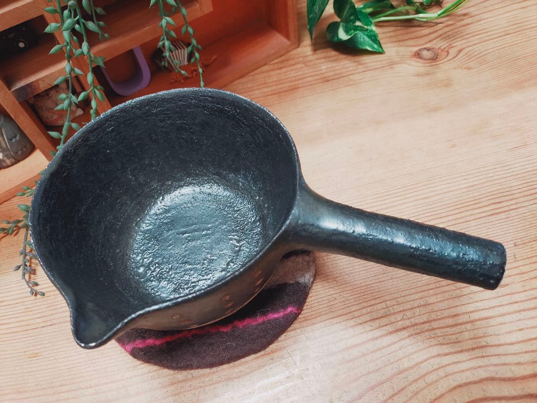 【uranon様】作家　野村亜矢　ドット　片手鍋　持ち手付き片口　鉢　皿　器