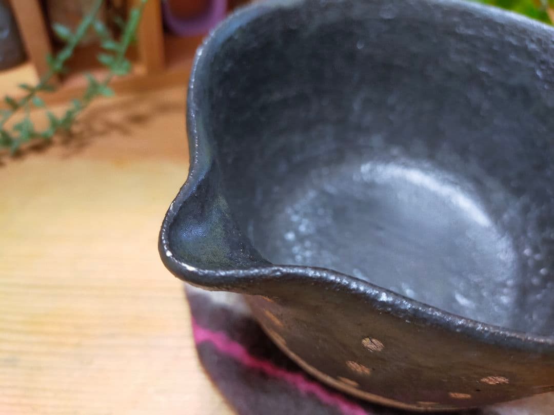 【uranon様】作家　野村亜矢　ドット　片手鍋　持ち手付き片口　鉢　皿　器