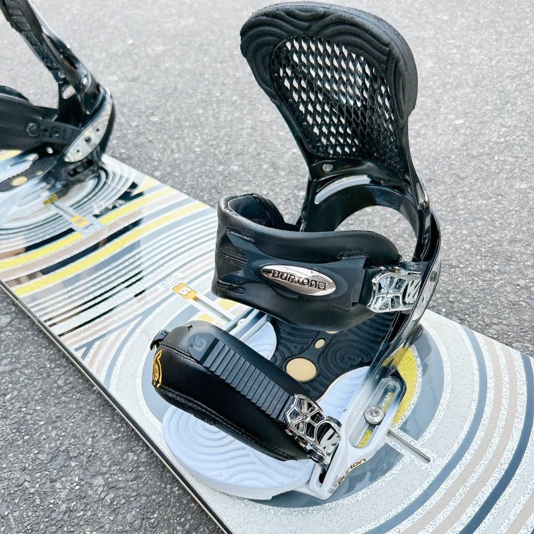 美品 スノーボード BURTON X8 セット スノボー 155