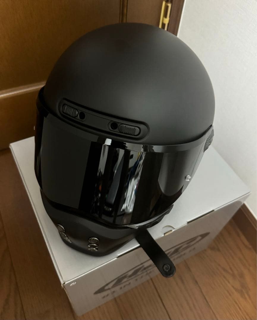 極美品 HJC V10 HJH248 ソリッド フルフェイス ヘルメット