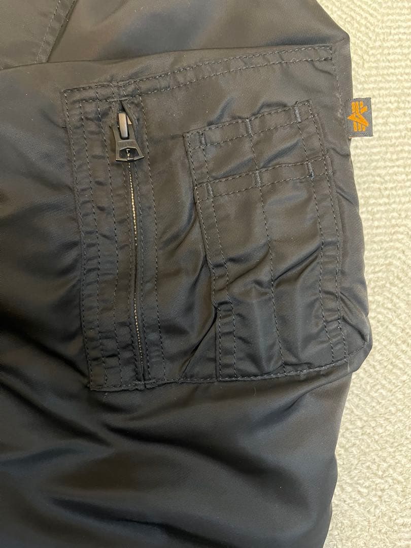 超希少　ALPHA CWU-45/P フライトジャケット ブラック MA-1