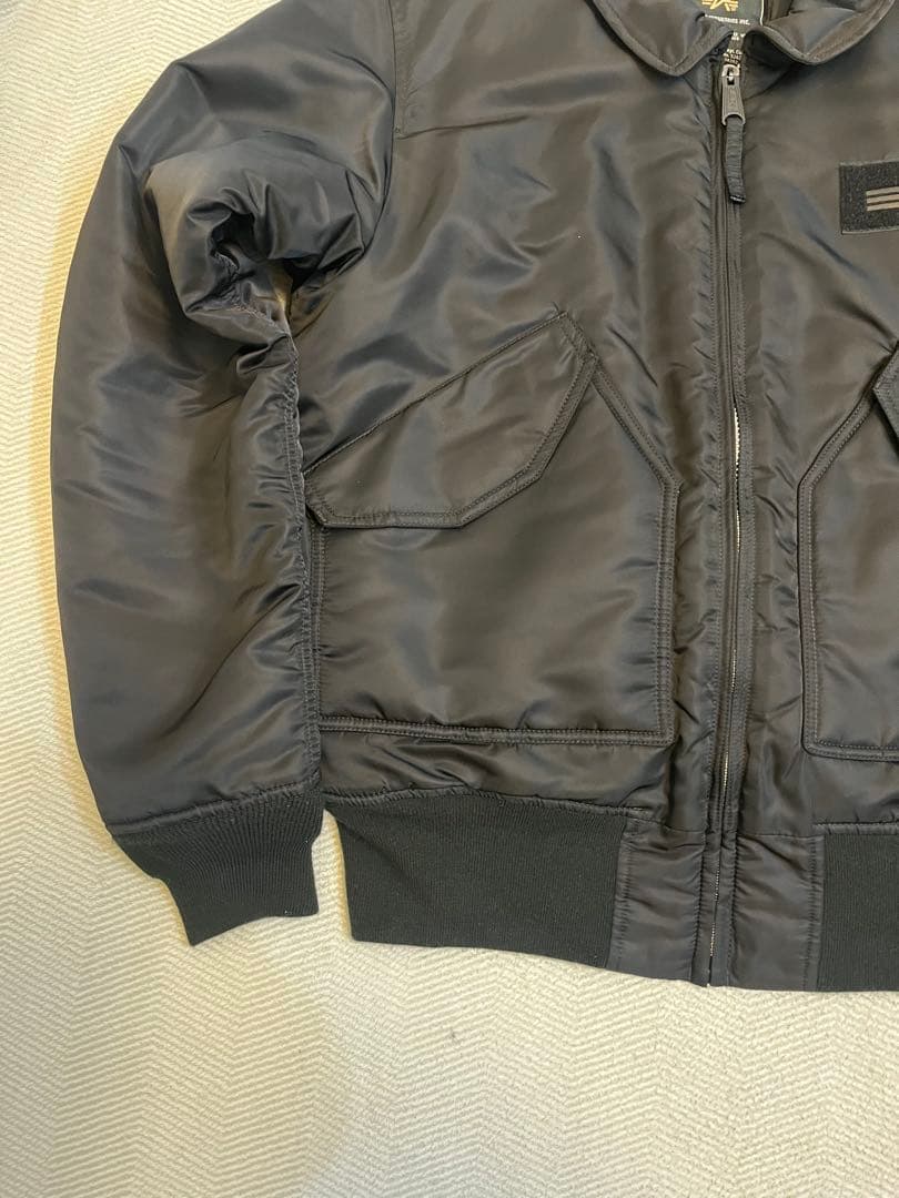 超希少　ALPHA CWU-45/P フライトジャケット ブラック MA-1