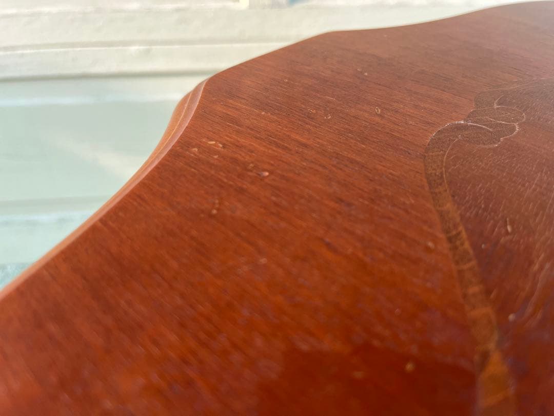 象嵌模様サイドテーブル カフェテーブル コーヒーテーブル ヨーロピアンクラシック