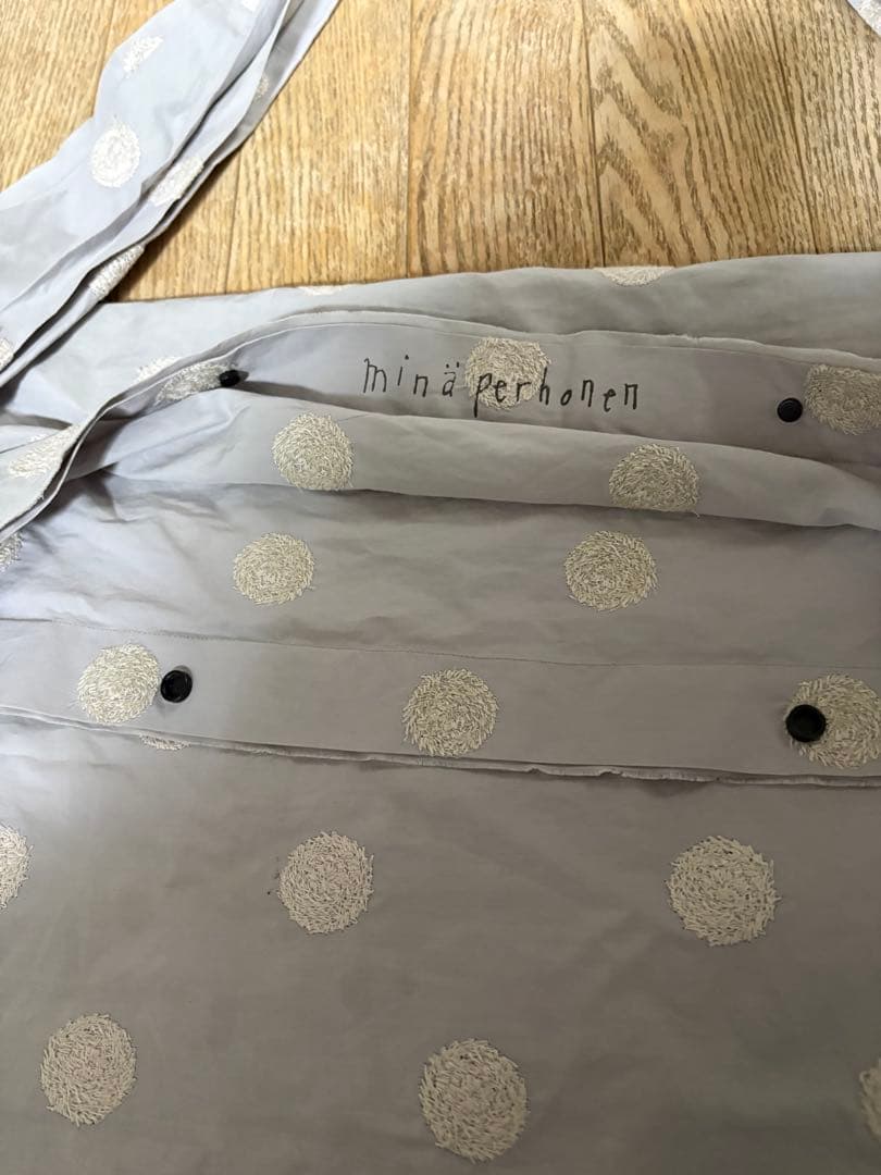 ミナペルホネン　ほぼ未使用　vapor papier bag ショルダーバッグ
