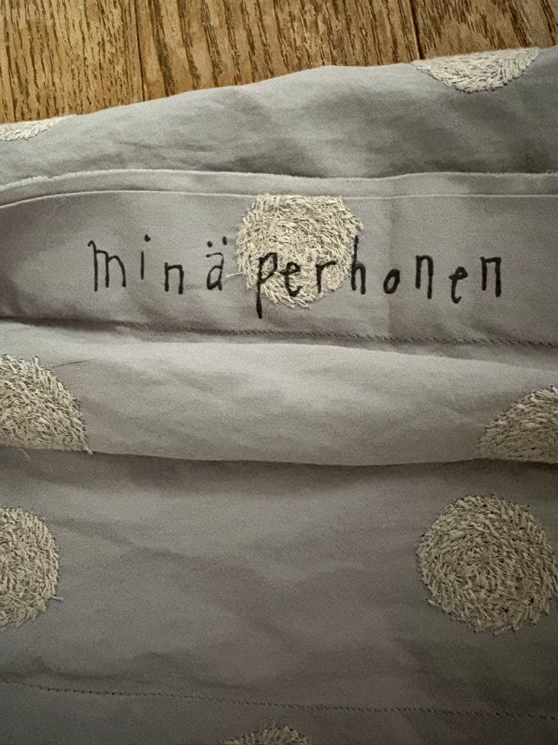 ミナペルホネン　ほぼ未使用　vapor papier bag ショルダーバッグ