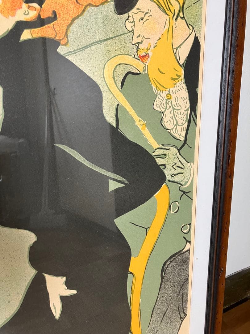 ロートレック　アートポスター　Divan Japonais リトグラフ作品