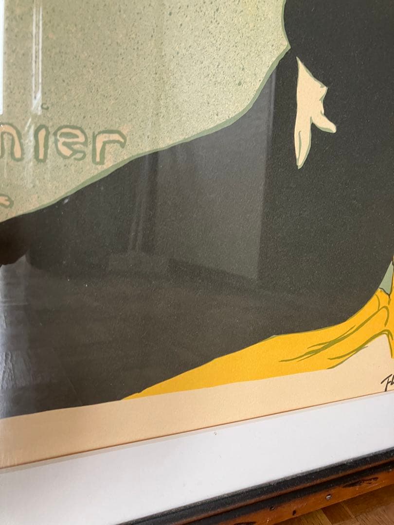 ロートレック　アートポスター　Divan Japonais リトグラフ作品