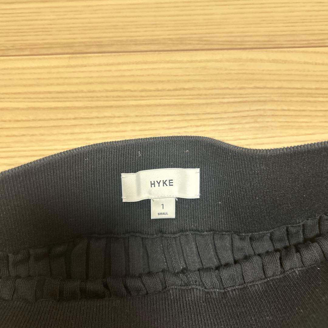 新品未使用　HYKE ハイク　コットンリブニットパンツ　1