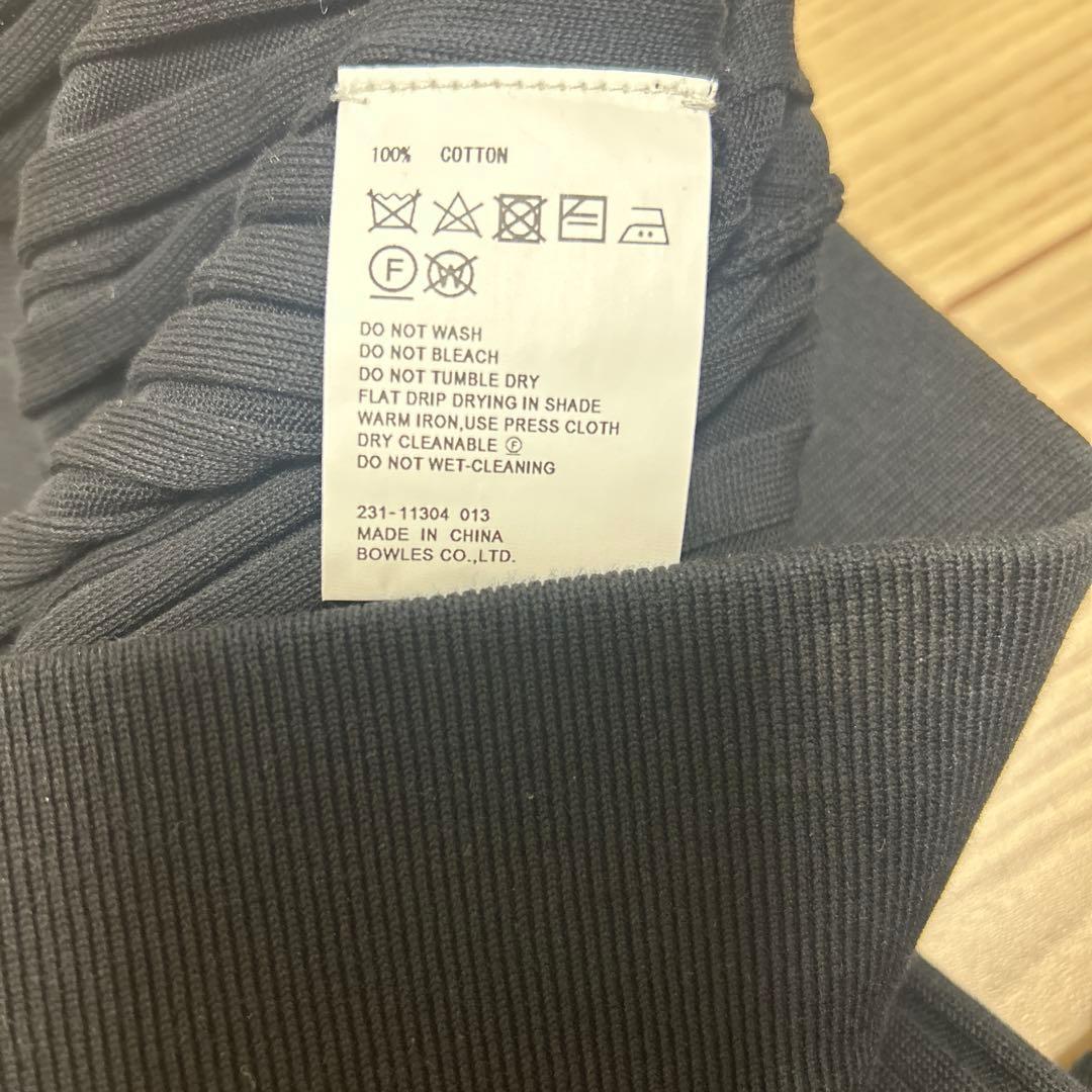 新品未使用　HYKE ハイク　コットンリブニットパンツ　1