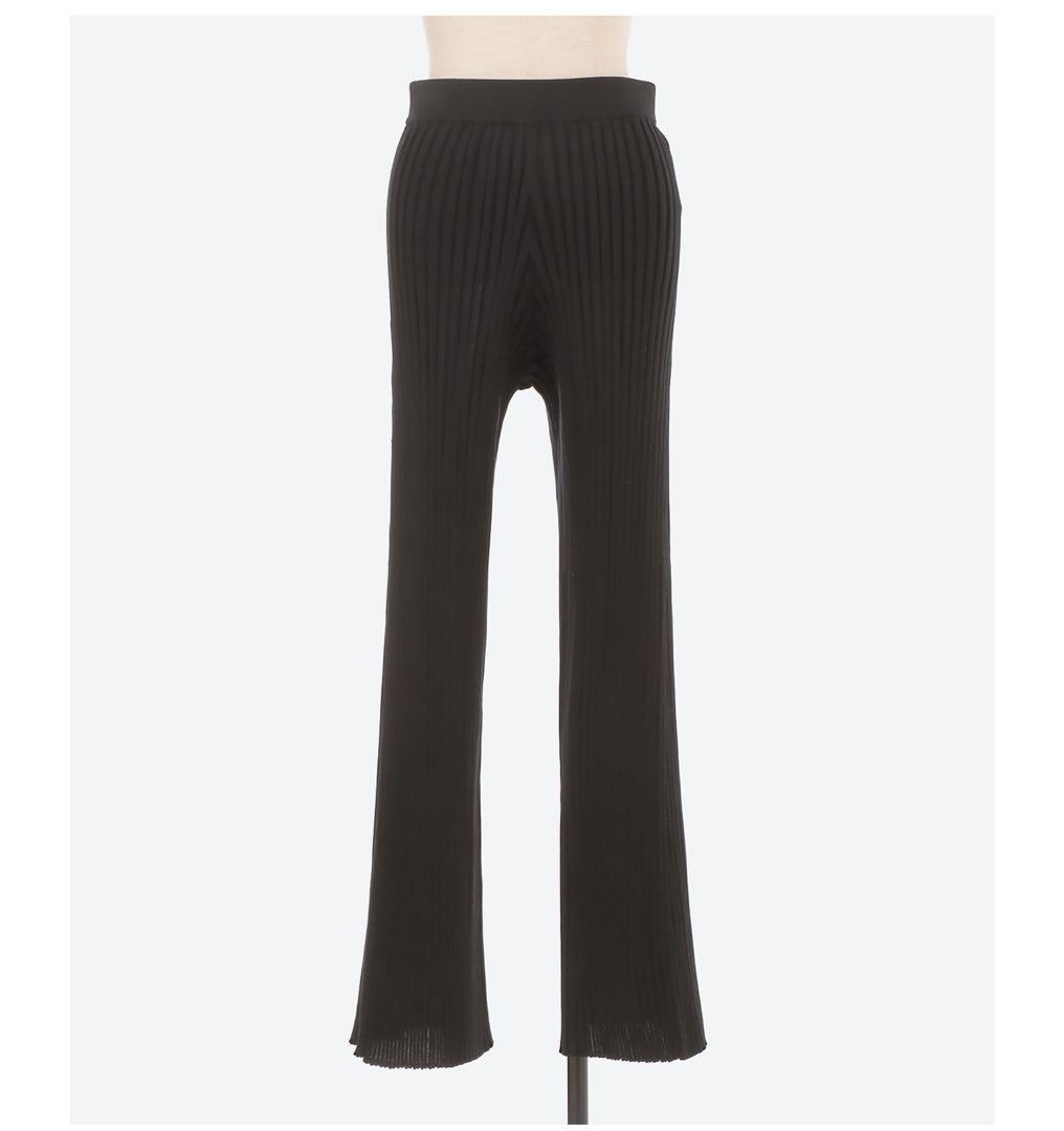 新品未使用　HYKE ハイク　コットンリブニットパンツ　1