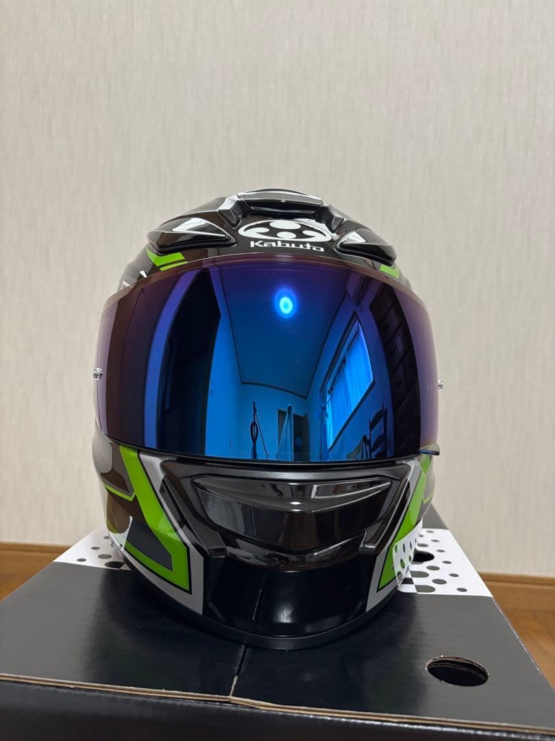 Kabuto SHUMA フルフェイスヘルメット ミラーシールド付き