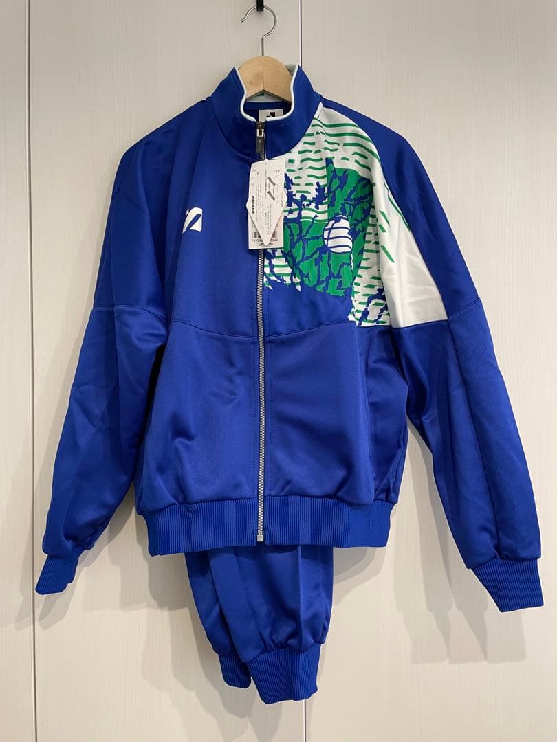 【新品未使用】1993年J-WEST Jリーグジャージ ブルー上下セット