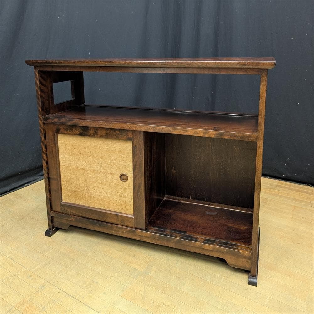 九州民芸家具　茶棚　飾り棚　茶箪笥　サイドボード　キャビネット　リビングボード