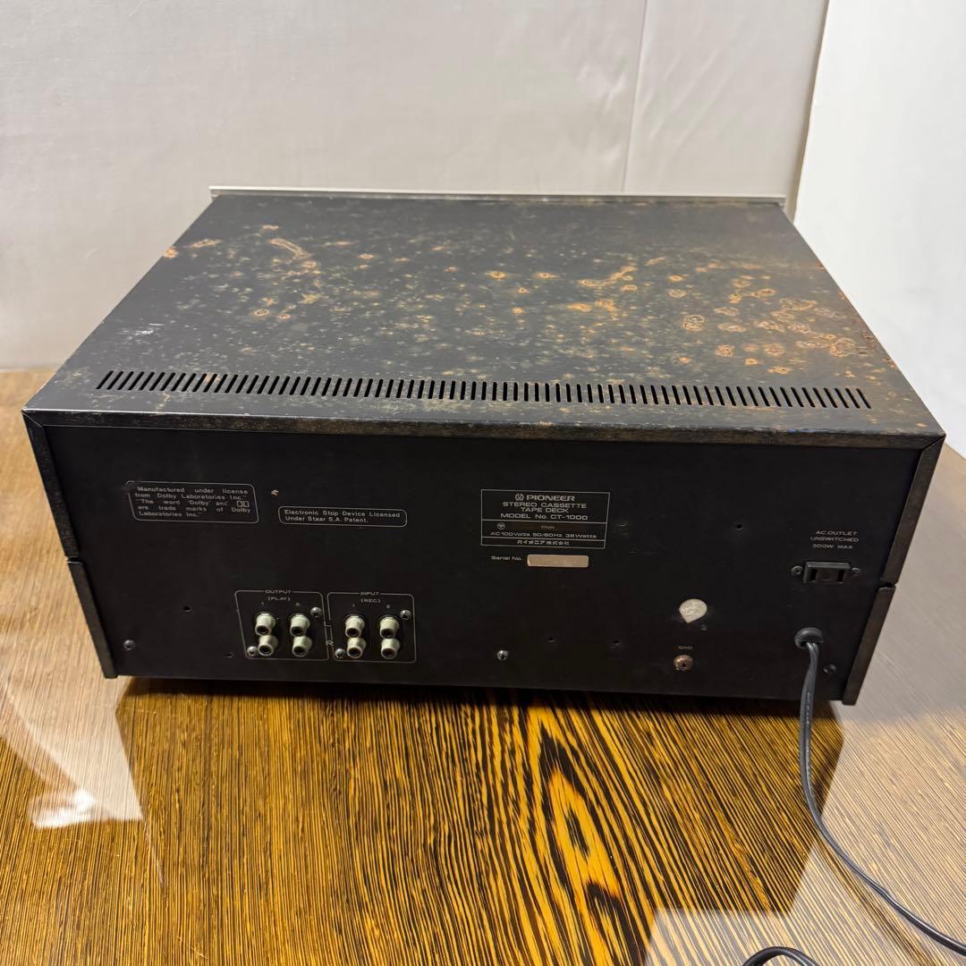 Pioneer パイオニア CT-1000 カセットデッキ