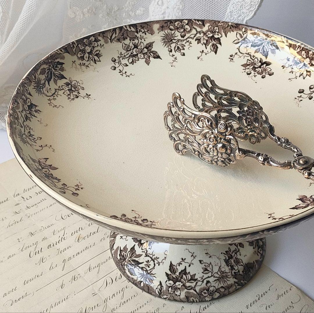 希少　美品　サルグミンヌ　マロン　コンポティエ　フランスアンティーク