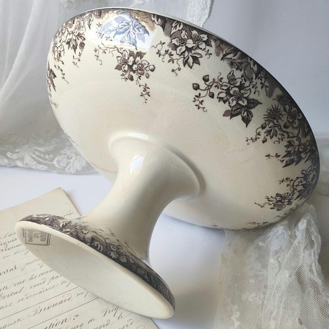 希少　美品　サルグミンヌ　マロン　コンポティエ　フランスアンティーク