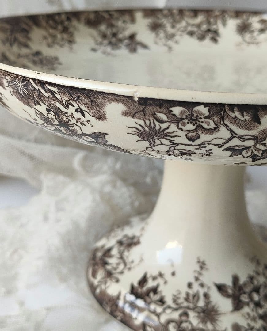 希少　美品　サルグミンヌ　マロン　コンポティエ　フランスアンティーク