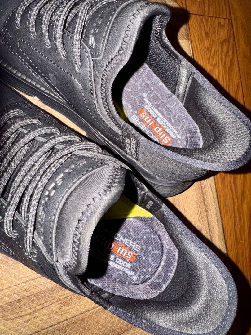 【極美品】スケッチャーズ スリップインズ ガルザ ガービン 26cm ブラック