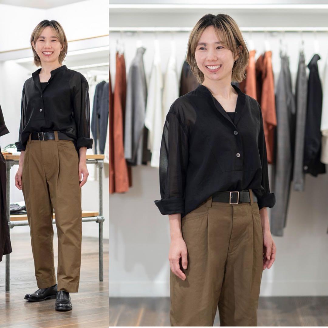 マーガレットハウエル　トラウザー　テーパード　パンツ