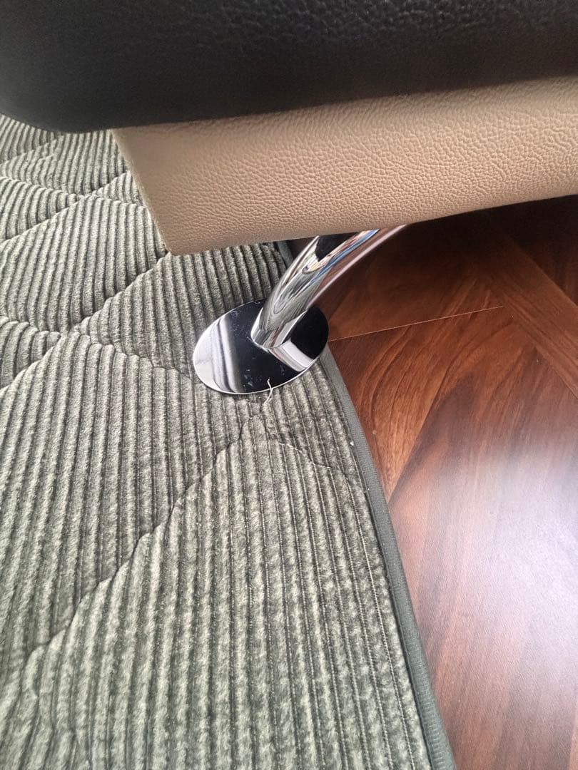 ②NITORIのロゾ4シリーズ本革左カウチソファ①と②セット販売