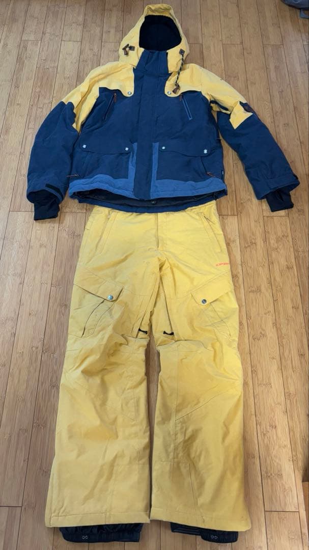 アイスピーク ICEPEAK メンズ スキー／スノーボードウェア 上下セット
