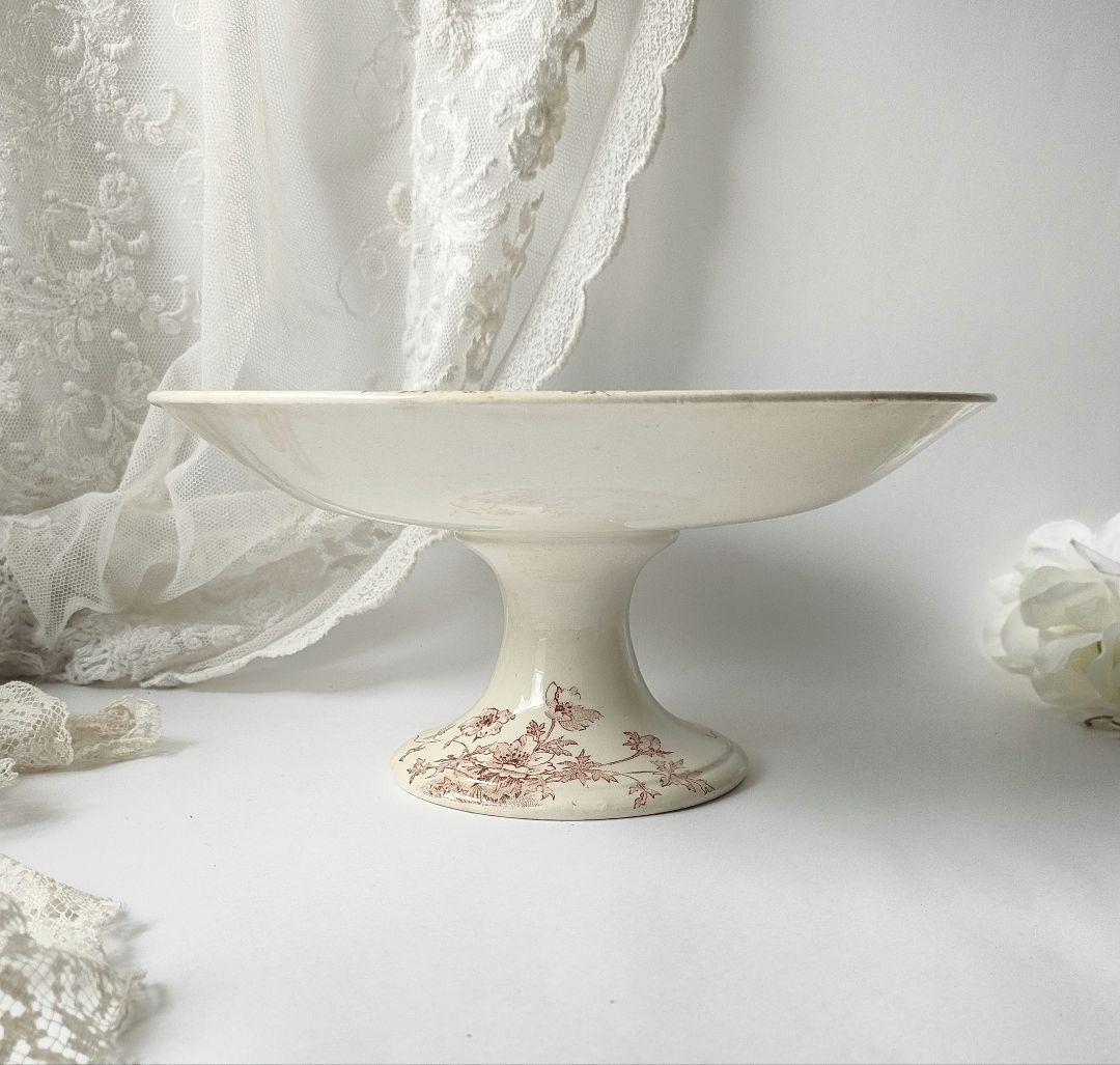 希少　美品　ジアン　アネモネ　コンポティエ　フランスアンティーク